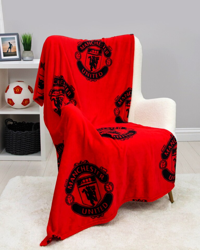 image 1 of Manchester United FC Classic Fleece Blanket