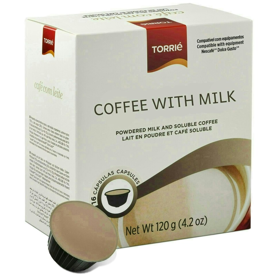 image 1 of Instant Coffee with Milk - Dolce Gusto ® Compatible Capsules (16 Pods)