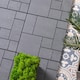 image 3 of Mosaic Garden Patio Interlocking Composite Decking Tiles - Light Grey | Grey | Light Grey | Pack of 10