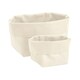 image 3 of Westford Mill Reversible Canvas Organiser - Natural - L Cream