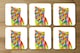 image 3 of Animal Cat Illustration Pop Art (Placemat & Coaster Set)