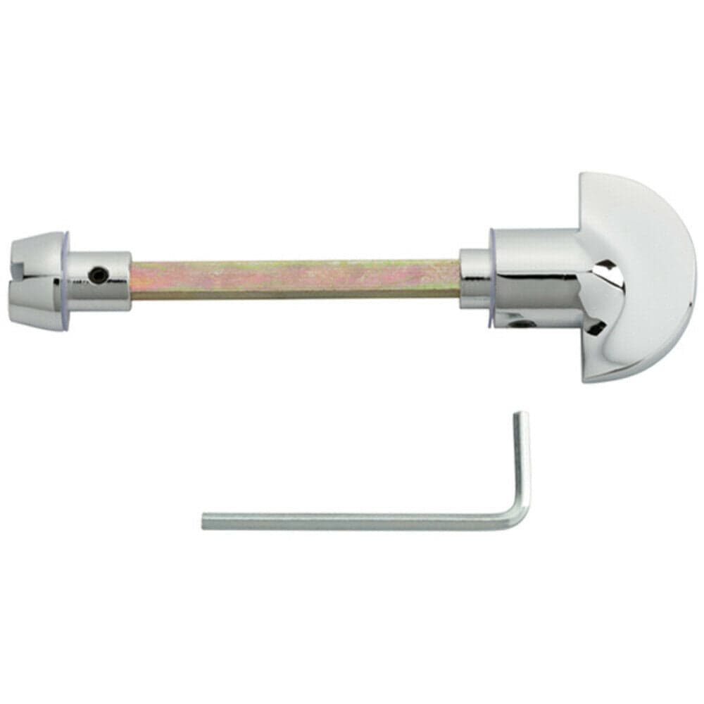 Loops Spare Slim Thumbturn Lock & Release Handle 80mm Spindle Polished Chrome