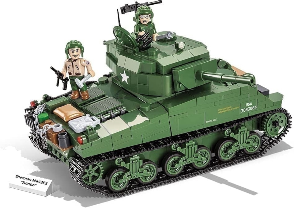 image 1 of COBI - World War II - SHERMAN M4A3E2 (720 Pieces)