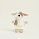 image 2 of Warmies Junior Puppy Microwavable Plush, Weighted Teddy Slightly Scented with Dried French Lavender for Anxiety and Relaxation, Microwavable