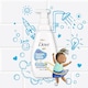 image 3 of Dove Kids Care Hypoallergenic Skin Care Foaming Body Wash Cotton Candy, 6x400ml