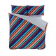 image 6 of Oxford Stripe Microfibre Reversible Duvet Cover Set with Pillowcase Green | Double