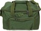 image 2 of Actiaspet Carp & Coarse Fishing Tackle Bag Green Carryall with Padded Shoulder Strap, External Pocket & Rubber Feet, 40cm x 30cm x 26cm