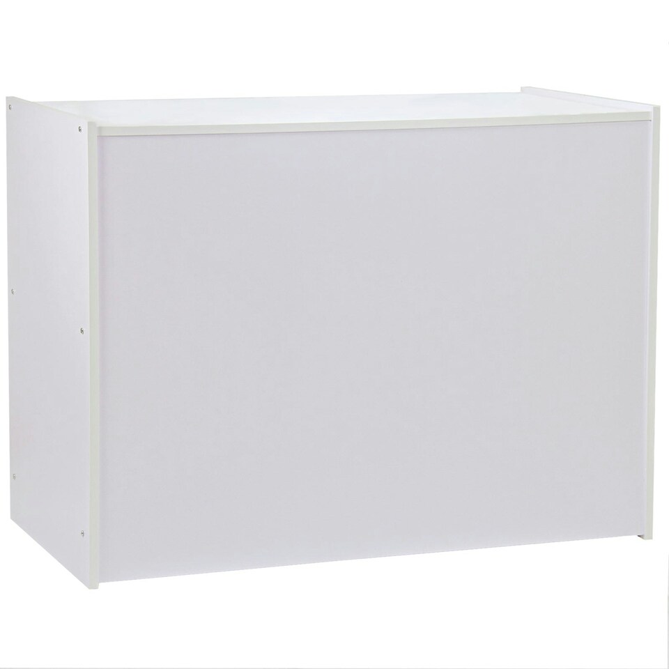image 1 of A1200 Retail Shop Counter - Brilliant White White