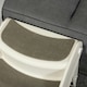 image 8 of PawHut Foldable Pet Stairs 3 Steps with Non-slip Mats for Small Dogs, Cream