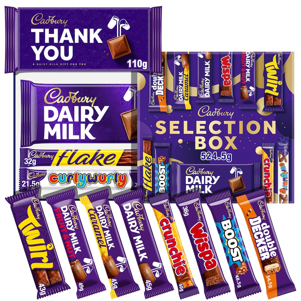 image 1 of Cadbury "Thank you" Selection Box Gift