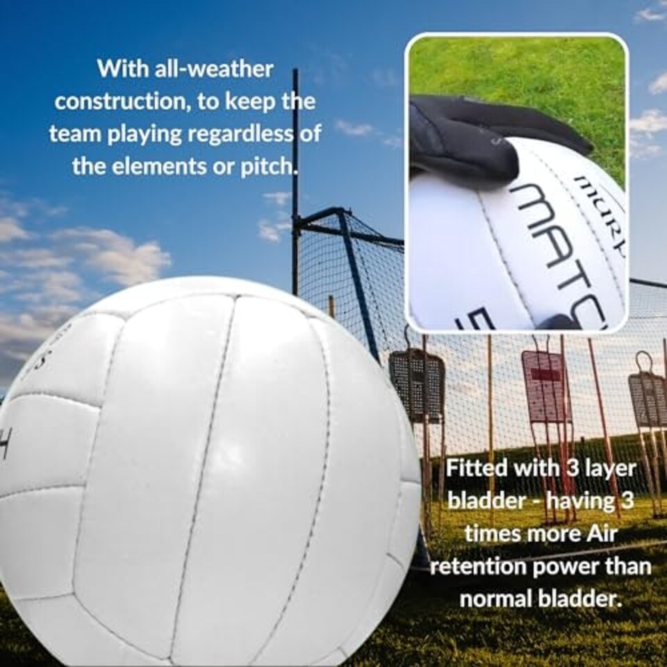image 1 of Murphy's Gaelic Match Balls - GAF1205 - GAF1205 White