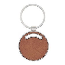 MidOcean Lircle Round Keyring - Brown - One Size