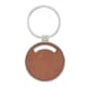 image 1 of MidOcean Lircle Round Keyring - Brown - One Size
