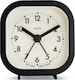 image 3 of Acctim Robyn Mini Bedside Alarm Clock | Black | Black
