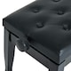 image 6 of HOMCOM Faux Leather Piano Stool Height Adjustable Seat Keyboard Bench Black