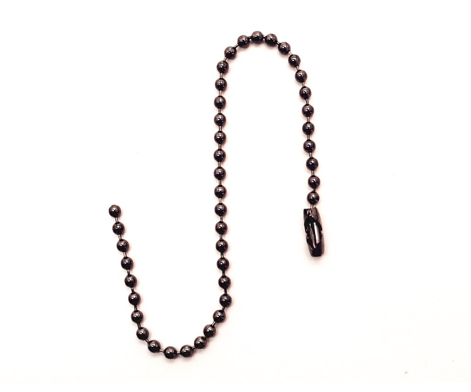image 1 of 10cm Long Metal Ball Chain Extender for Label Tags - 100pcs