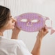 image 4 of Beautifly Aura Glam PRO LED Light Therapy Collagen Mask Pink