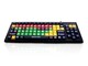image 1 of Accuratus Monster 2 Keyboard - USB Mixed Colour Upper Case Childrens SEN Keyboard for Learning with Extra Large Keys & 2 Port USB Hub