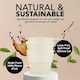 image 4 of Ecoffee Cup 8oz 240ml Reusable Eco-Friendly 100% Plant Based Coffee Cup with Silicone Lid & Sleeve - Melamine Free Travel Mug N/A | Waicara