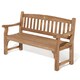 image 1 of Rowlinson Tuscan Heavy Duty Bench 1.5m Brown