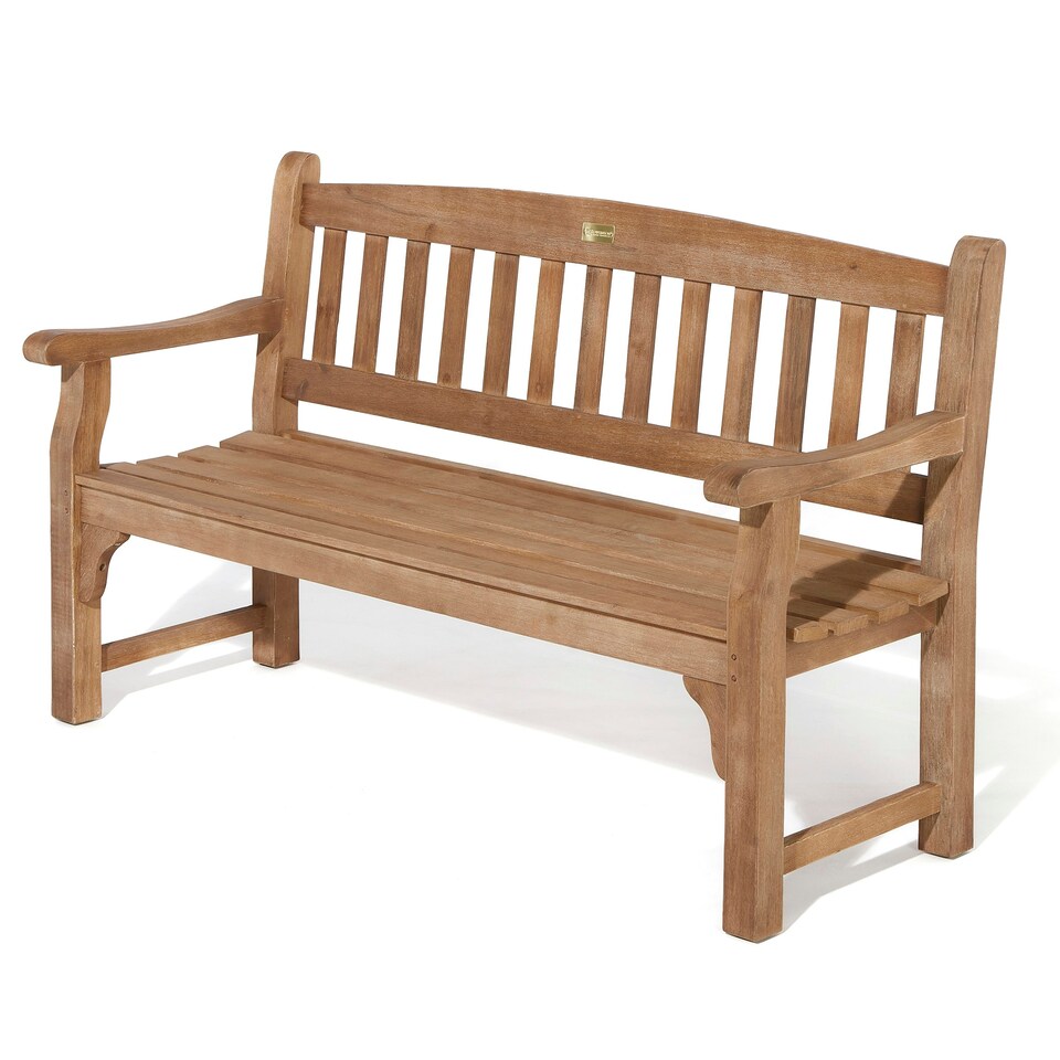 image 1 of Rowlinson Tuscan Heavy Duty Bench 1.5m Brown