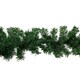 image 7 of Premier 270cm (9ft) x 25cm Plain Green Christmas Garland Decoration