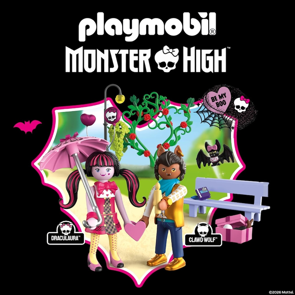 image 1 of Playmobil X Monster High Valentines