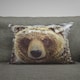 image 2 of Big Bear Cushion Cover with Cusion Pads (43x43 cm) Multi Multi