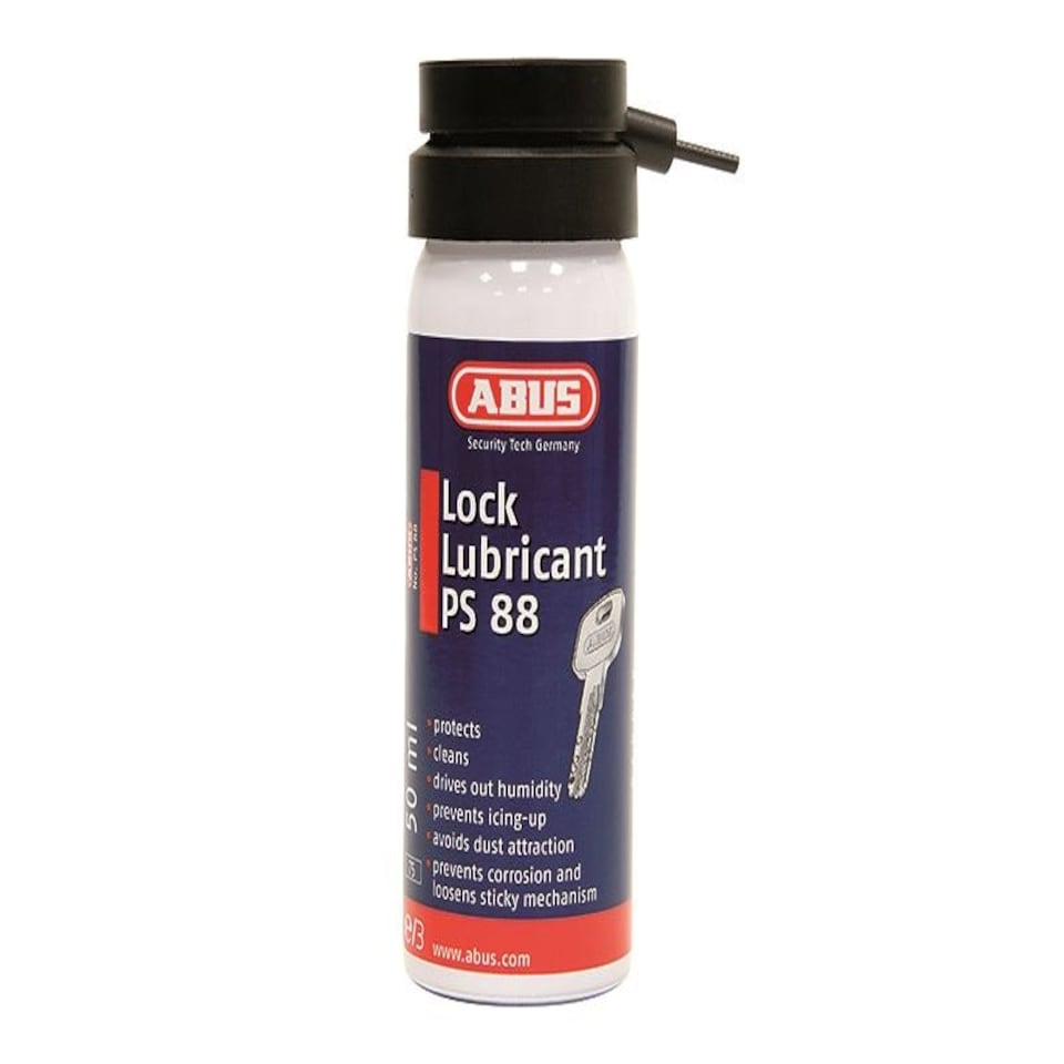 ABUS Mechanical - PS88 Lock Lubricating Spray 50ml Carded