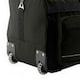image 2 of SOLS Voyager Rolling Travel Holdall Bag - Black - One Size
