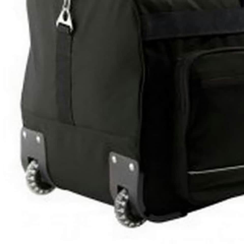 image 1 of SOLS Voyager Rolling Travel Holdall Bag - Black - One Size