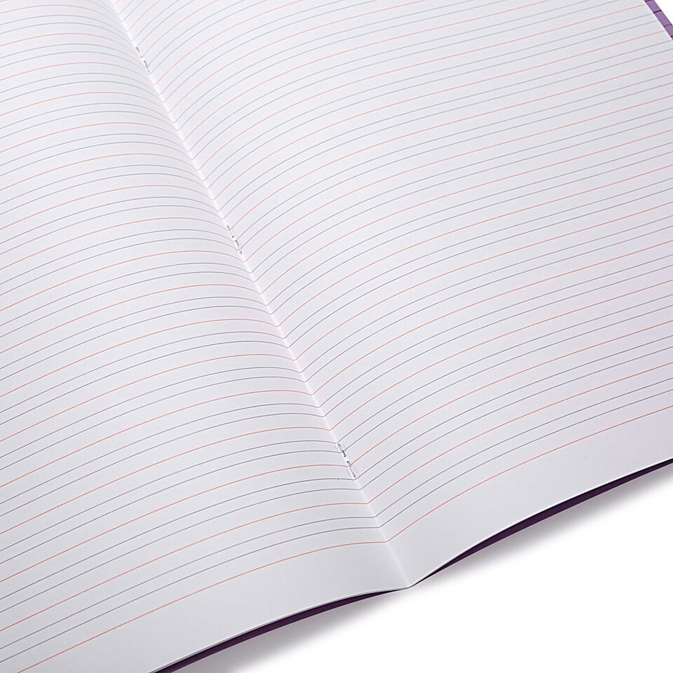 image 1 of Rhino 6 x 8" 32 Page Orange Wide Lined Handwriting Book