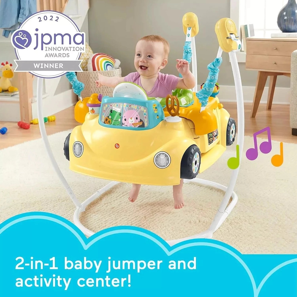 image 1 of Fisher Price Servin Up Fun Jumperoo Food Truck