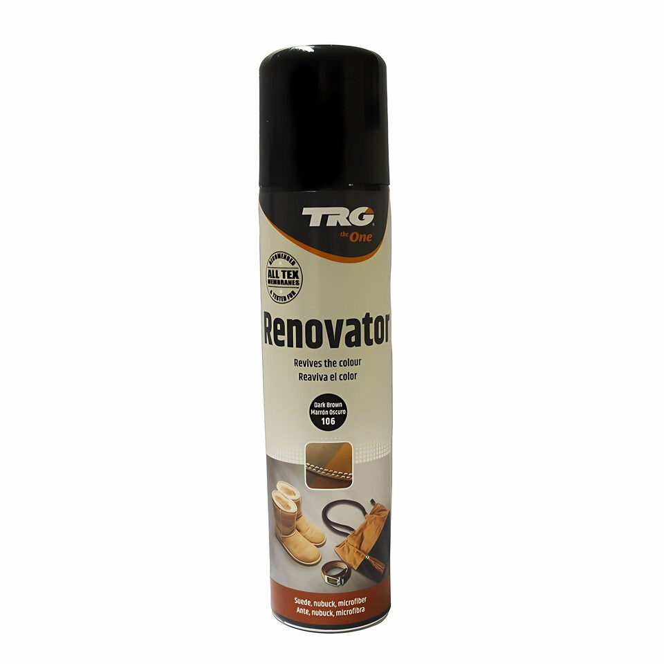image 1 of TRG Suede Renovator - Colour Restoration for Shoes and Boots 250ml | Brown | Dark Brown
