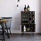 image 4 of Core Products Nevada, Wine Cabinet H109.4cm x W59.6cm x D40cm Brown