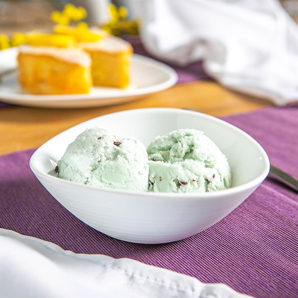 image 1 of Bormioli Rocco Prometo Glass Serving Bowls - 15cm - White - Pack of 6 | White | White