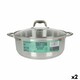 image 1 of Casserole with glass lid Quttin Caesar Steel ø 32 x 12,5 cm (2 Units) N/A