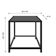 image 9 of Large Wood & Metal Side Table - 49.5 x 49.5 x 49 cm N/A | 0