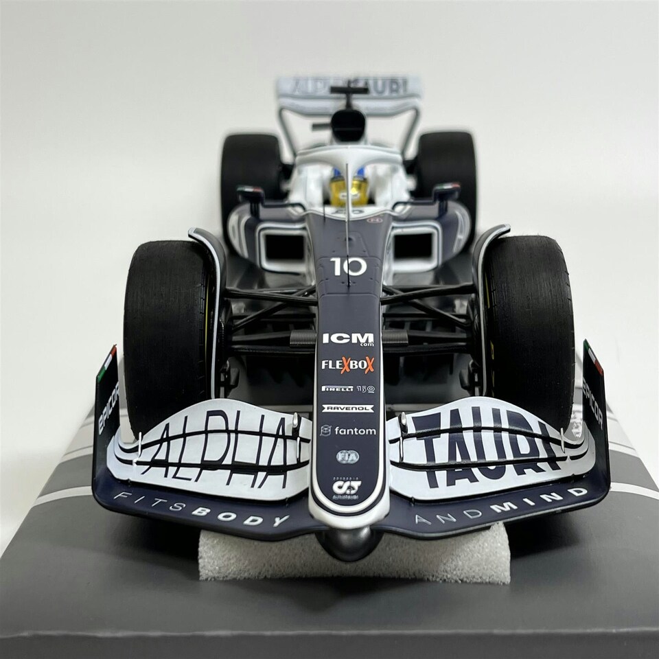 image 1 of Pierre Gasly Alpha Tauri Bahrain GP 2022 1:18 Scale Minichamps 117220110