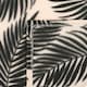 image 4 of OHS Leaf Ultra Soft Polar Throw Blanket, 120x150cm - Natural