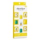 image 2 of Showker Gel Nail Strip # Cpa702 Aloha Pineapple - 1pcs