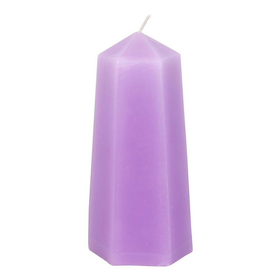 image 1 of Something Different Calming Crystal Candle - Lavender - One Size Purple | One Size