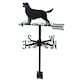 image 1 of High Quality Black Metal Golden Retriever Silhouette Weather Vane Dog Lover Gift