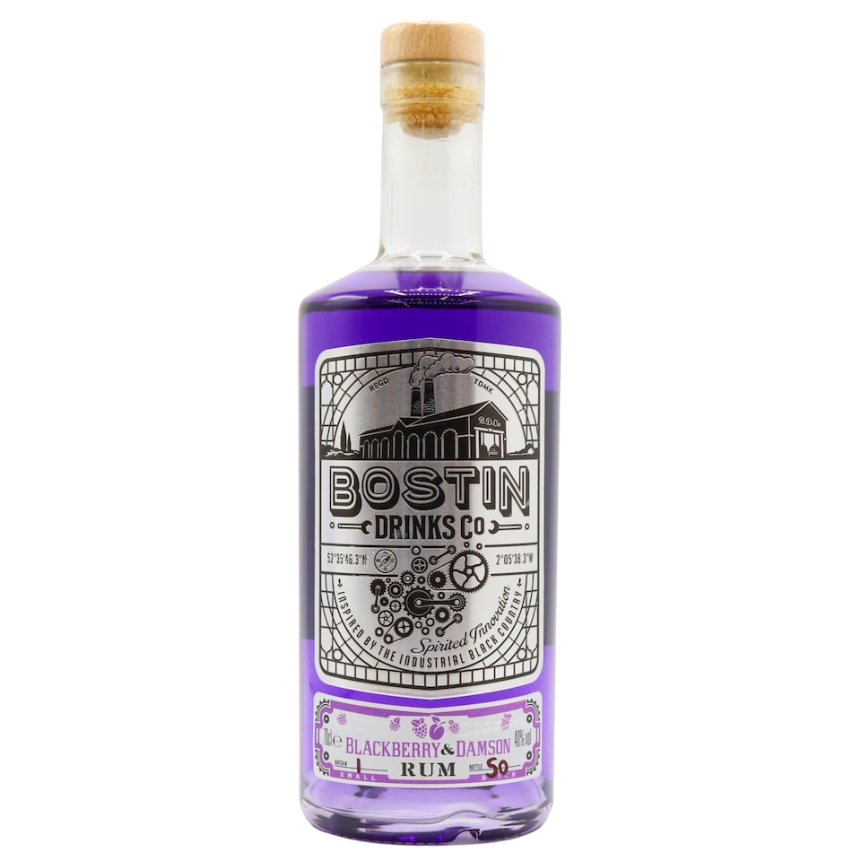 image 1 of Bostin Drinks Co. - Blackberry & Damson Rum