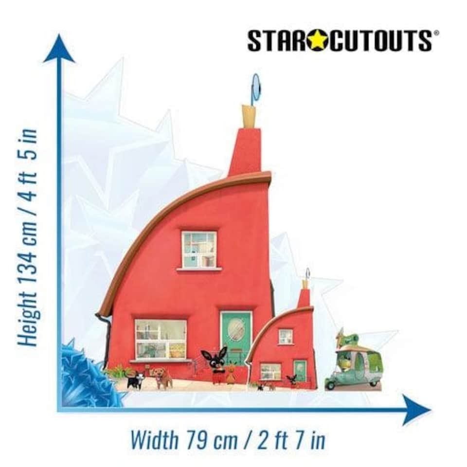image 1 of Bing House Lifesize Cardboard Cutout 134cm