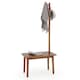 image 1 of COSTWAY Coat Tree 2-in-1 Freestanding Hanger Stand Coat Rack N/A | One Size