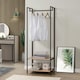 image 8 of Scala Open Wardrobe with 2 Shelves White