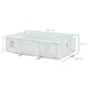 image 7 of Outsunny Steel Frame Swimming Pool w/ Filter Pump and Reinforced Sidewalls, Grey