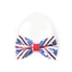 image 1 of Pack of 6 Union Jack Sequin Bowtie Red | One Size
