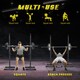 image 4 of HOMCOM Power Rack Weight Stand Bar Barbell Squat Stand Spotter for Home Workout